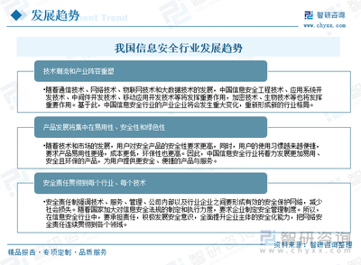 2023年中國(guó)信息安全行業(yè)發(fā)展全景速覽 產(chǎn)業(yè)持續(xù)增長(zhǎng)，行業(yè)格局重塑